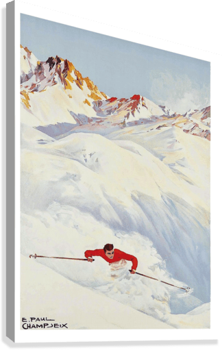 Skiing in the Mountains - Powderaddicts