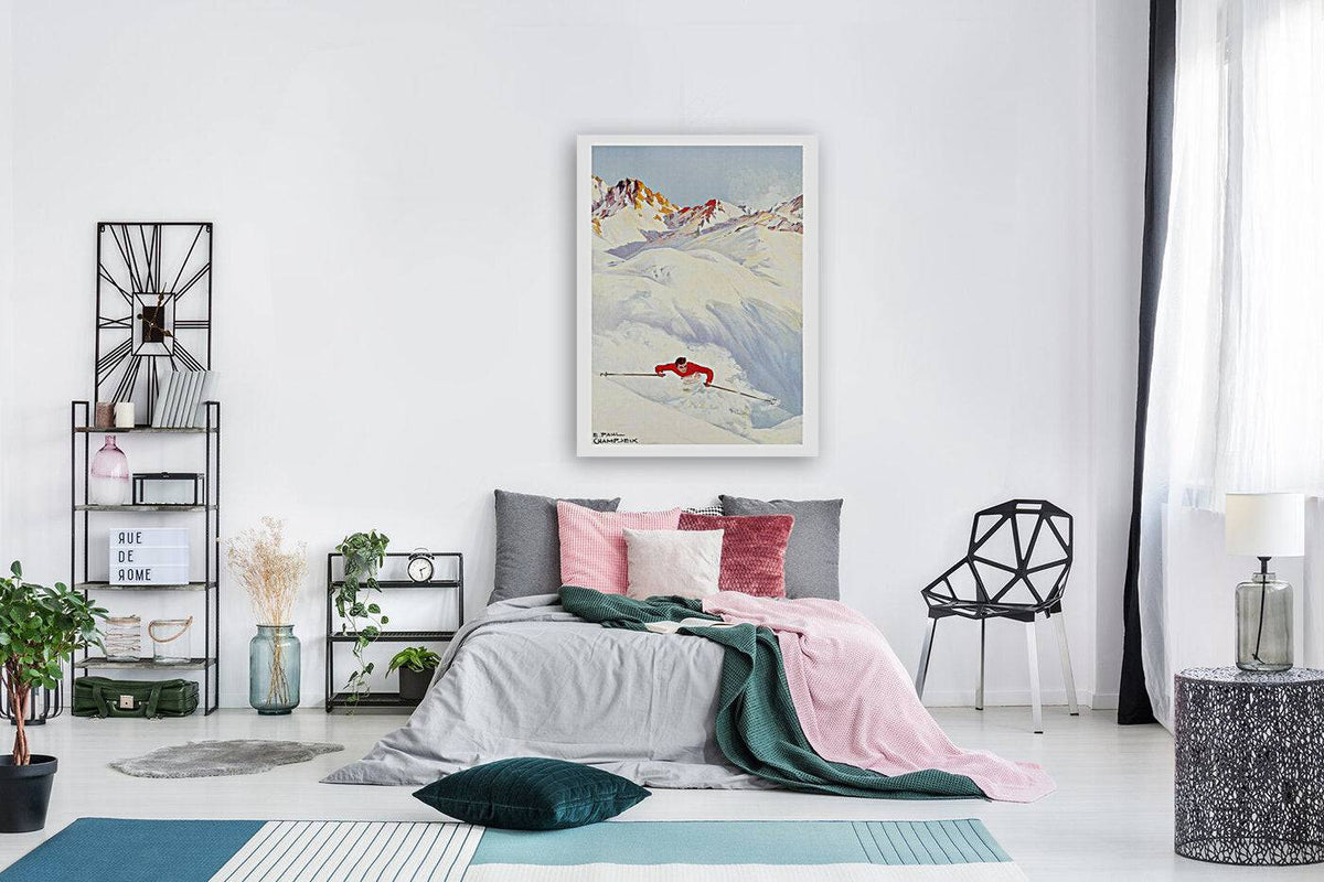 Skiing in the Mountains - Powderaddicts