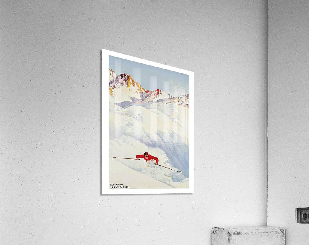 Skiing in the Mountains - Powderaddicts