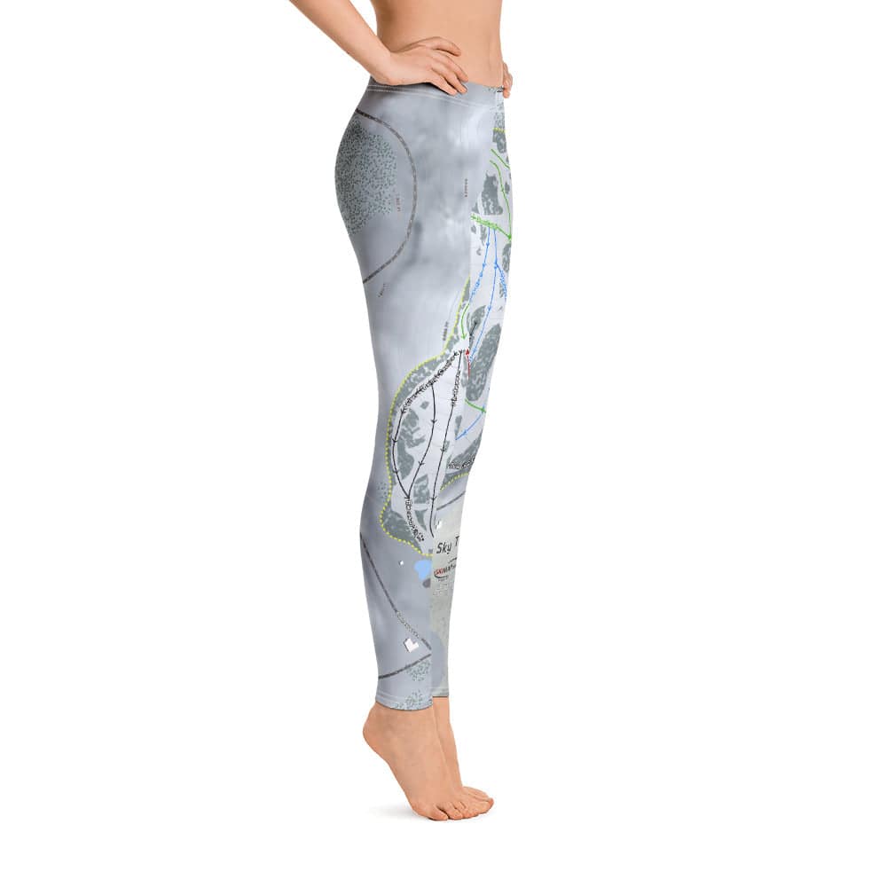 Sky Tavern, Nevada Ski Trail Map Women's Base Layer Bottom - Powderaddicts