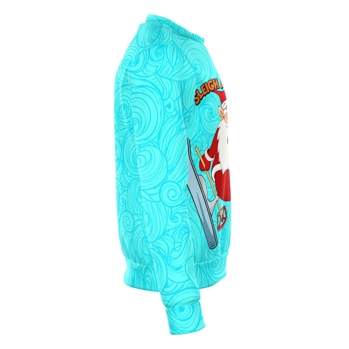 Sleigh All Day Skiing Ugly Christmas Sweater Order By December - Powderaddicts