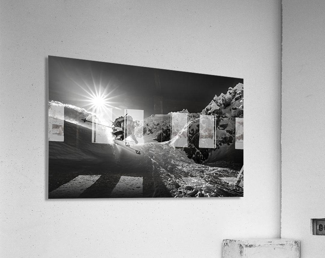 Snow splash over the edge - Powderaddicts