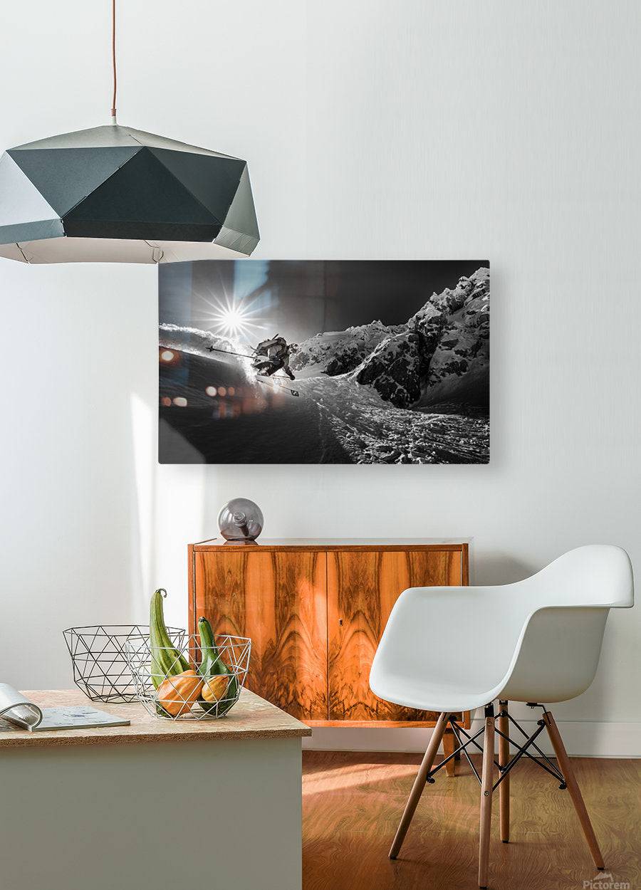 Snow splash over the edge - Powderaddicts