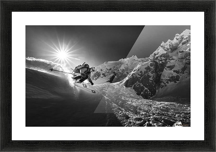 Snow splash over the edge - Powderaddicts