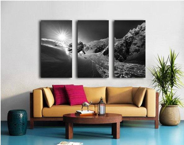 Snow splash over the edge - Powderaddicts