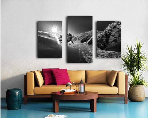 Snow splash over the edge - Powderaddicts