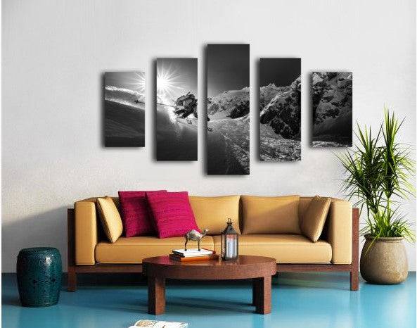 Snow splash over the edge - Powderaddicts