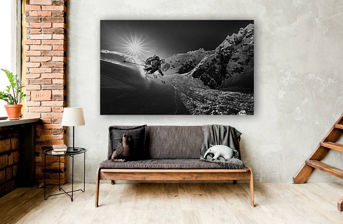 Snow splash over the edge - Powderaddicts