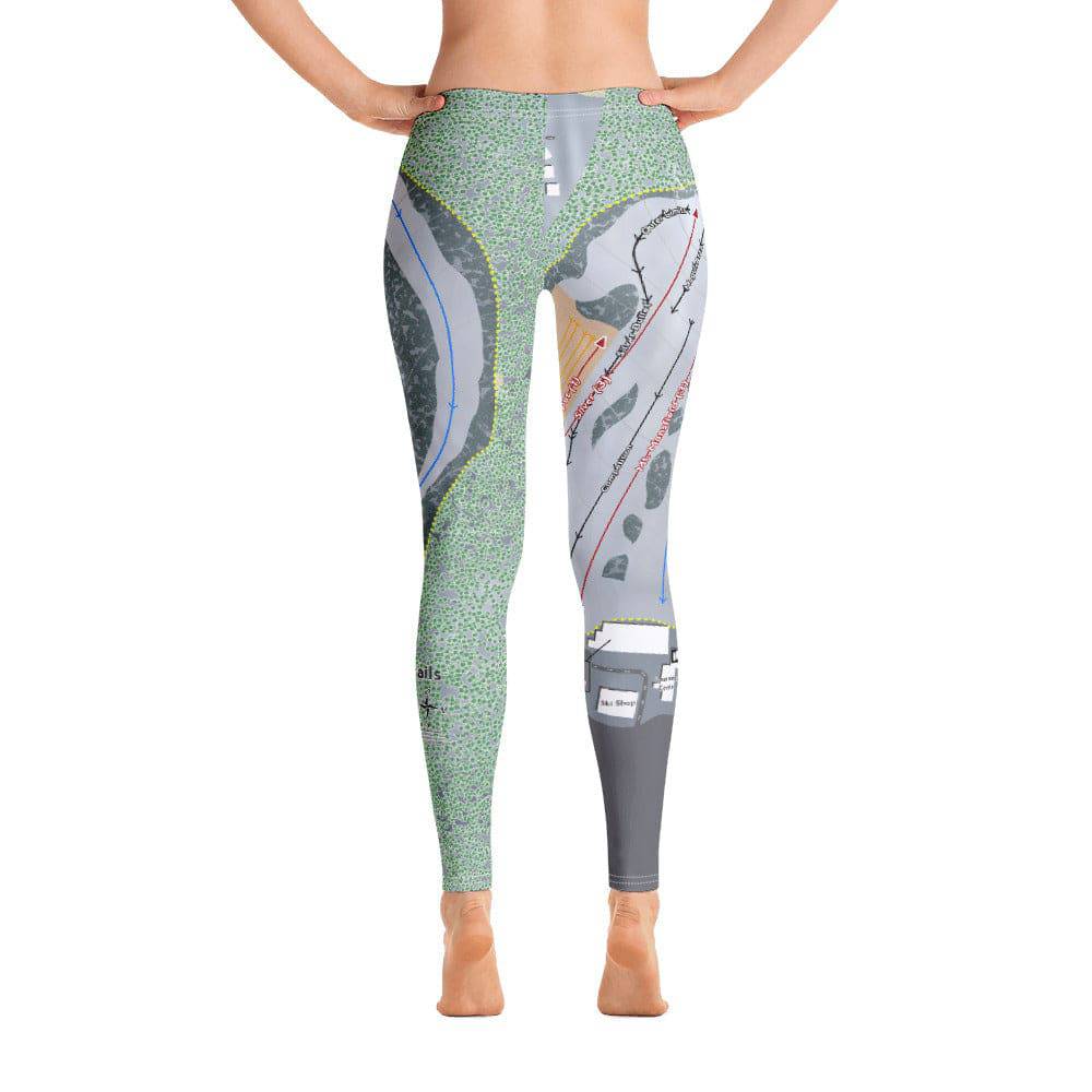 Snow Trails, Ohio Ski Trail Map Women's Base Layer Bottom