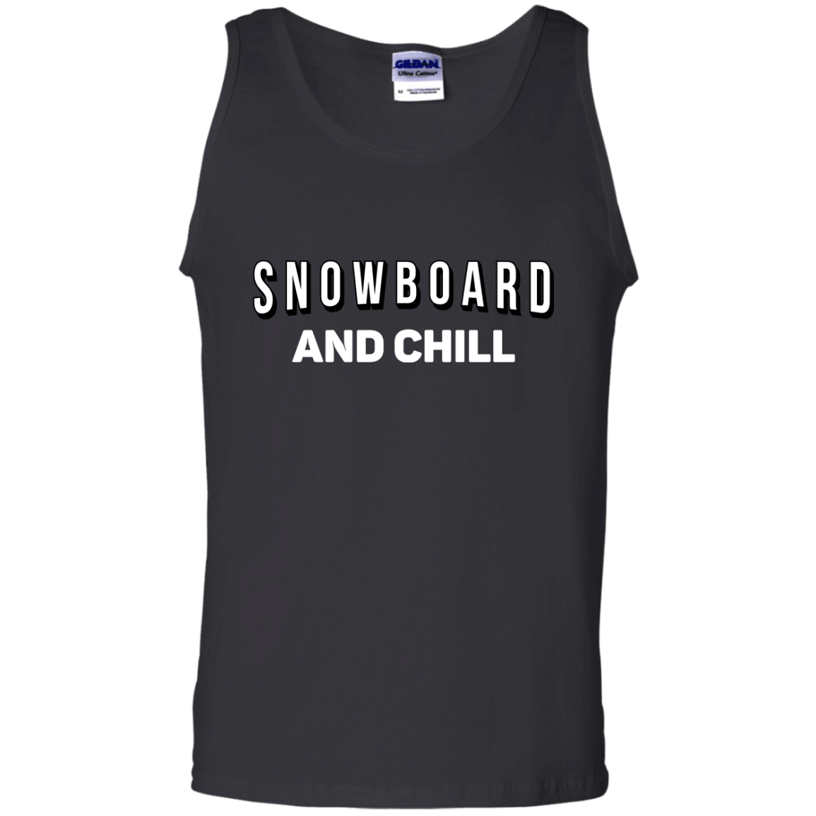 Snowboard and Chill Tank Tops - Powderaddicts