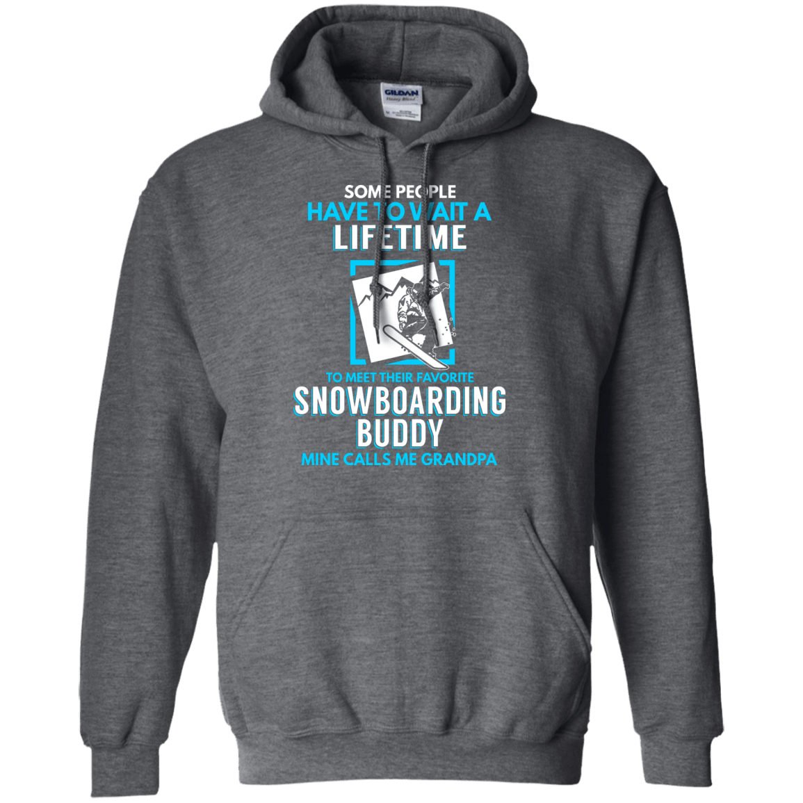 Snowboard Buddy - Grandpa Hoodies - Powderaddicts