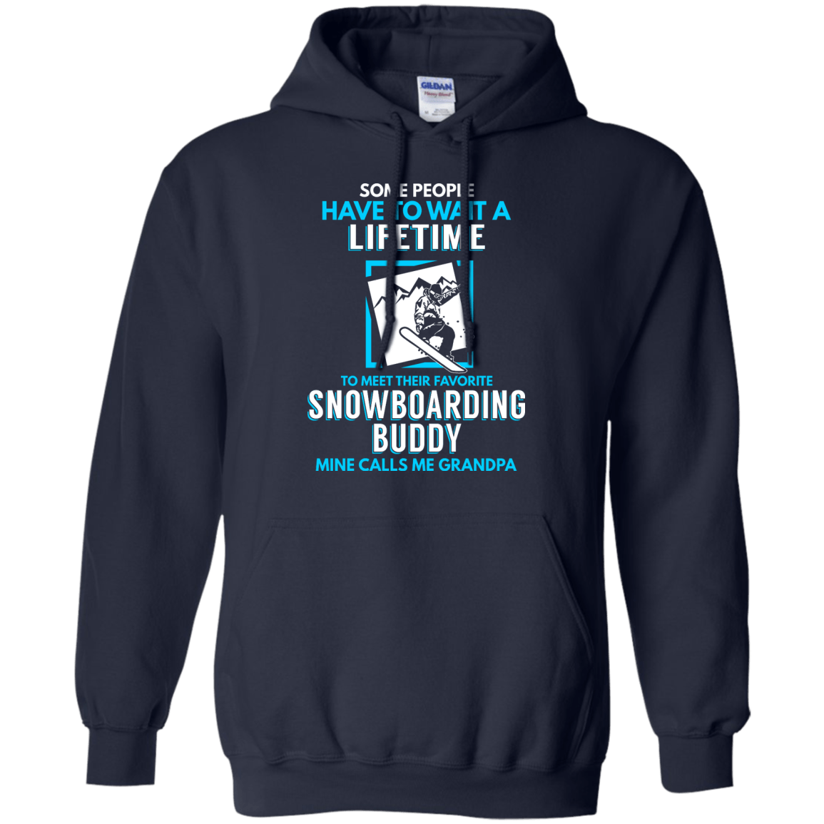Snowboard Buddy - Grandpa Hoodies - Powderaddicts