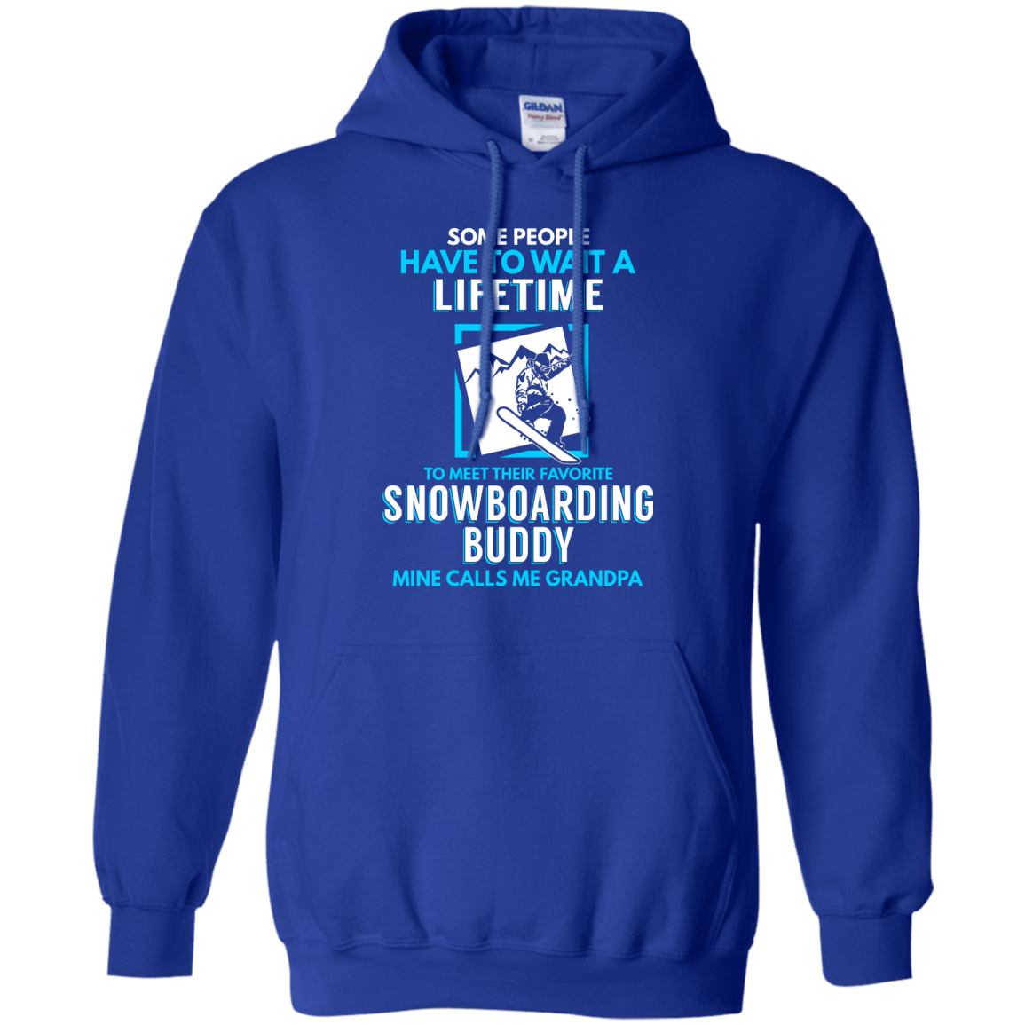 Snowboard Buddy - Grandpa Hoodies - Powderaddicts