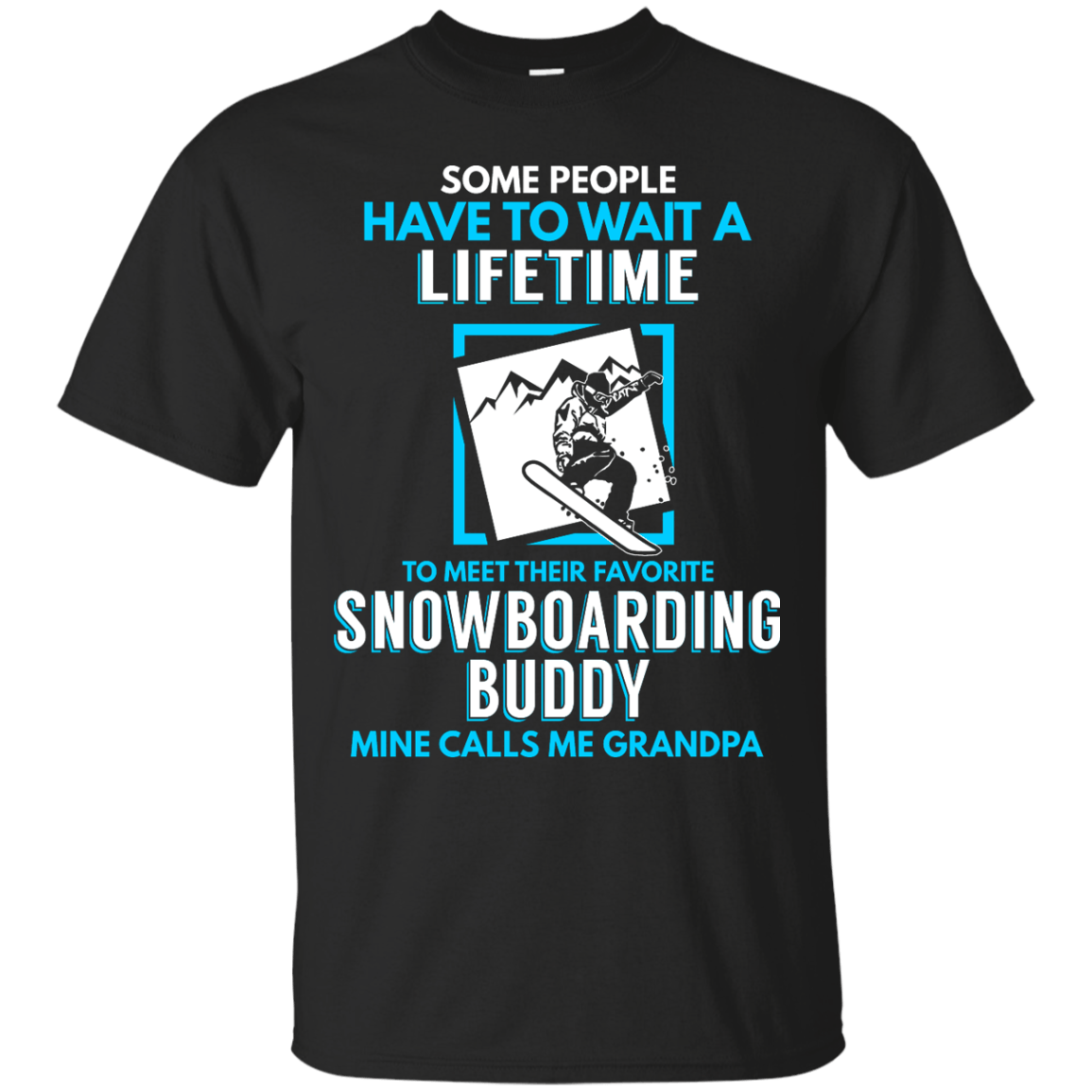Snowboard Buddy - Grandpa Tees - Powderaddicts