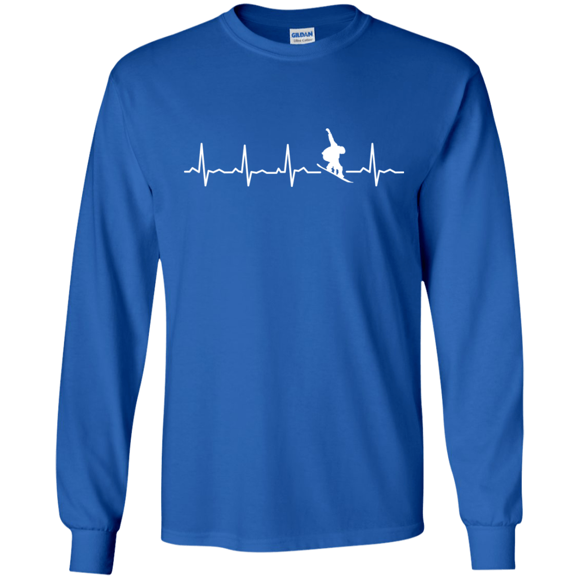 Snowboard Heartbeat Long Sleeves - Powderaddicts
