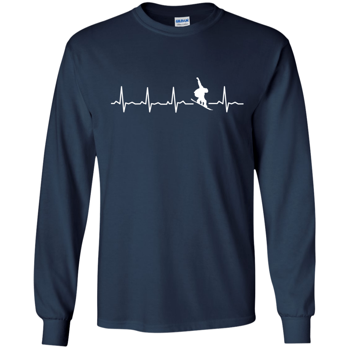 Snowboard Heartbeat Long Sleeves - Powderaddicts