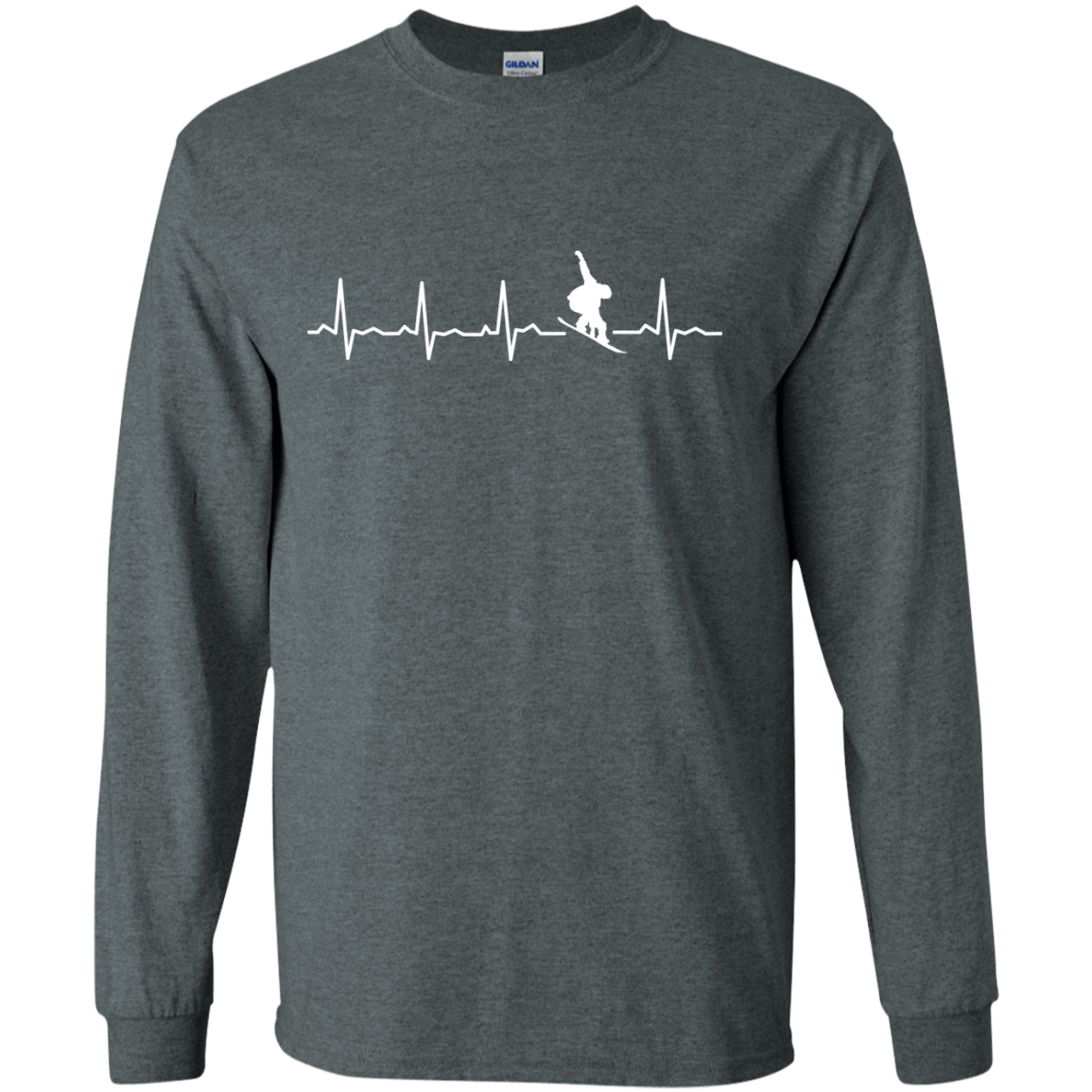 Snowboard Heartbeat Long Sleeves - Powderaddicts