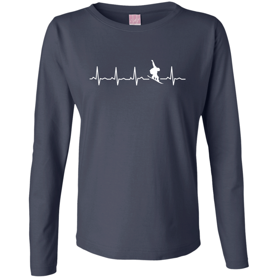 Snowboard Heartbeat Long Sleeves - Powderaddicts