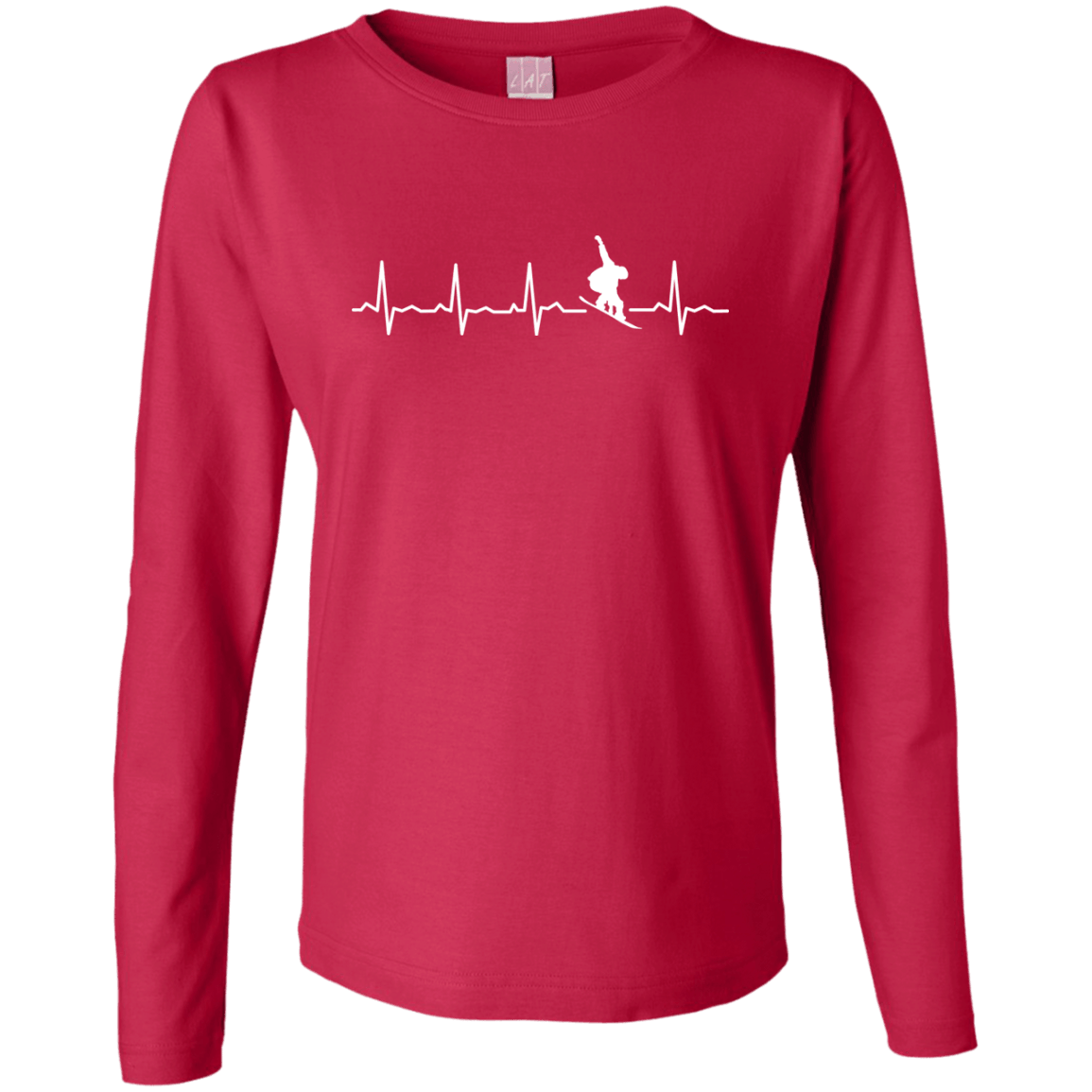 Snowboard Heartbeat Long Sleeves - Powderaddicts