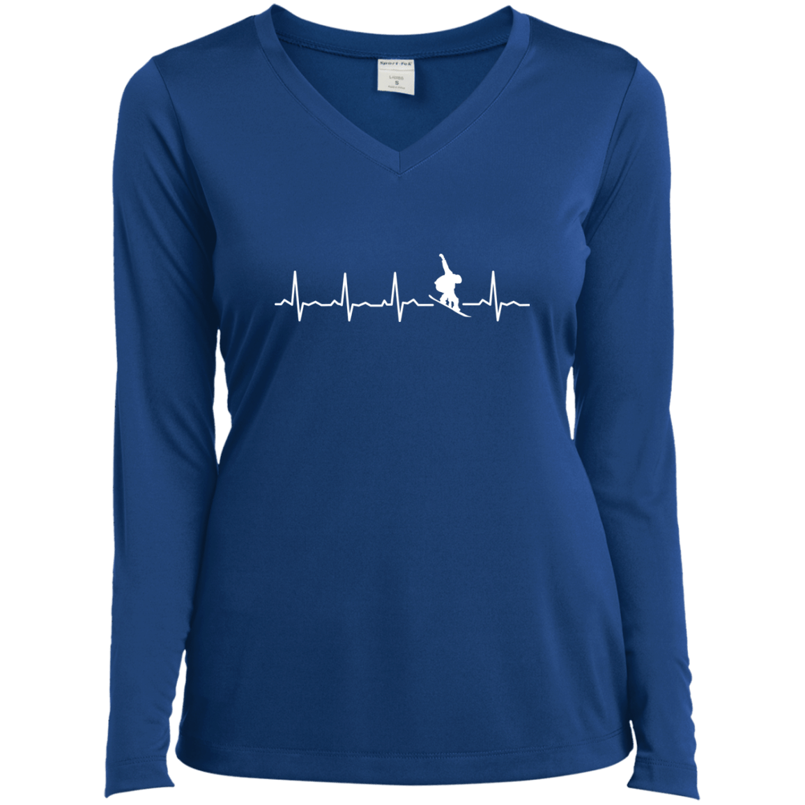 Snowboard Heartbeat Long Sleeves - Powderaddicts