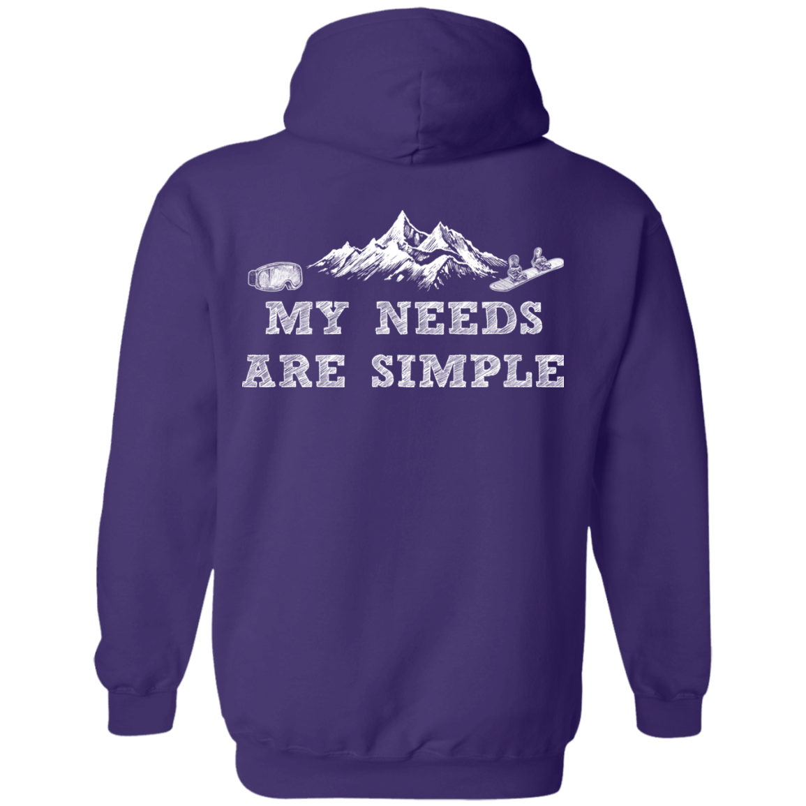 Snowboard Heartbeat + My Needs Are Simple Snowboard - Powderaddicts