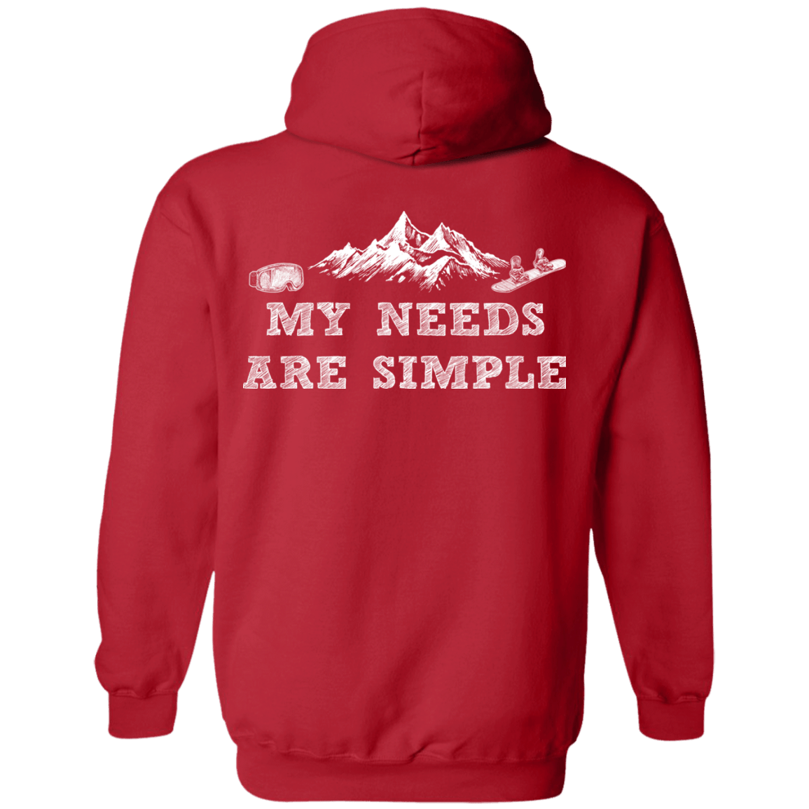 Snowboard Heartbeat + My Needs Are Simple Snowboard - Powderaddicts