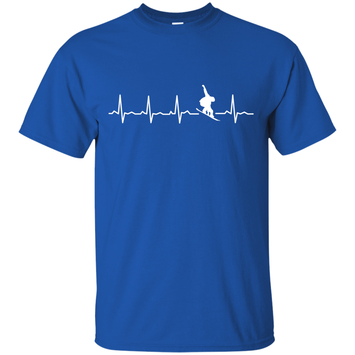 Snowboard Heartbeat Tees - Powderaddicts