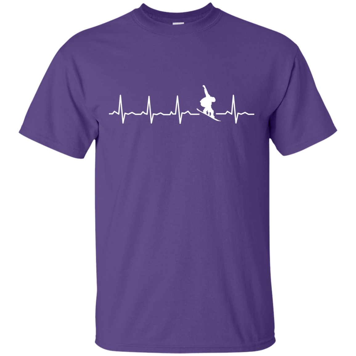 Snowboard Heartbeat Tees - Powderaddicts