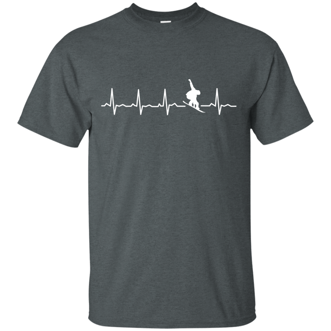 Snowboard Heartbeat Tees - Powderaddicts