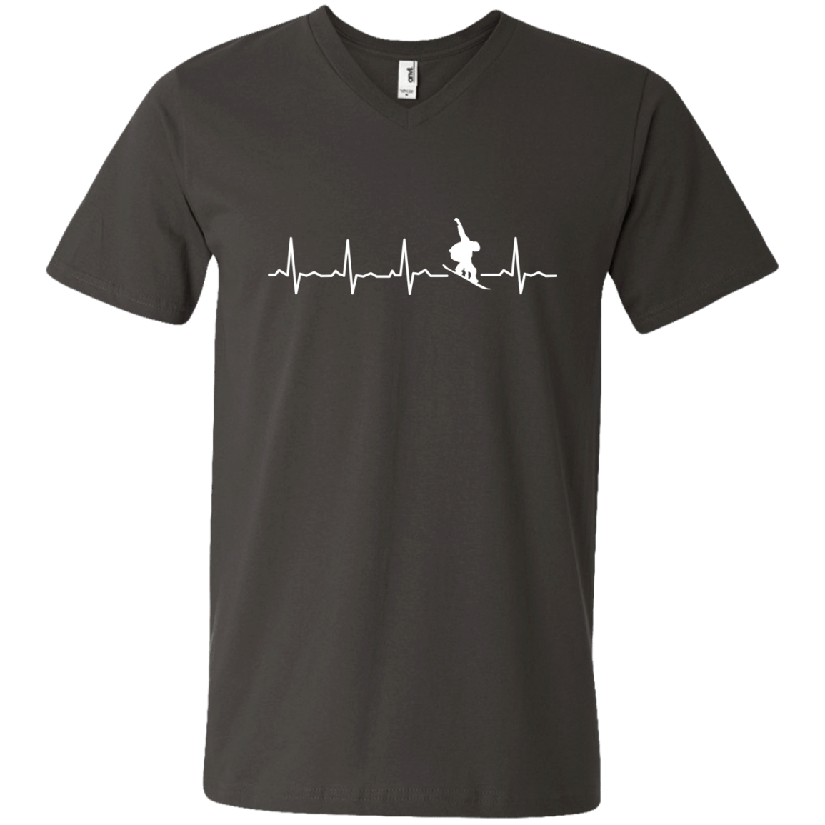 Snowboard Heartbeat Tees - Powderaddicts