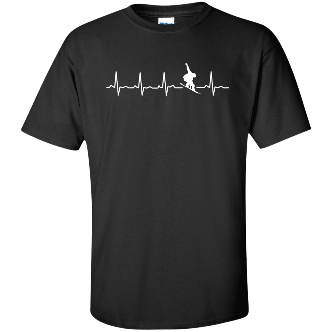 Snowboard Heartbeat Tees - Powderaddicts