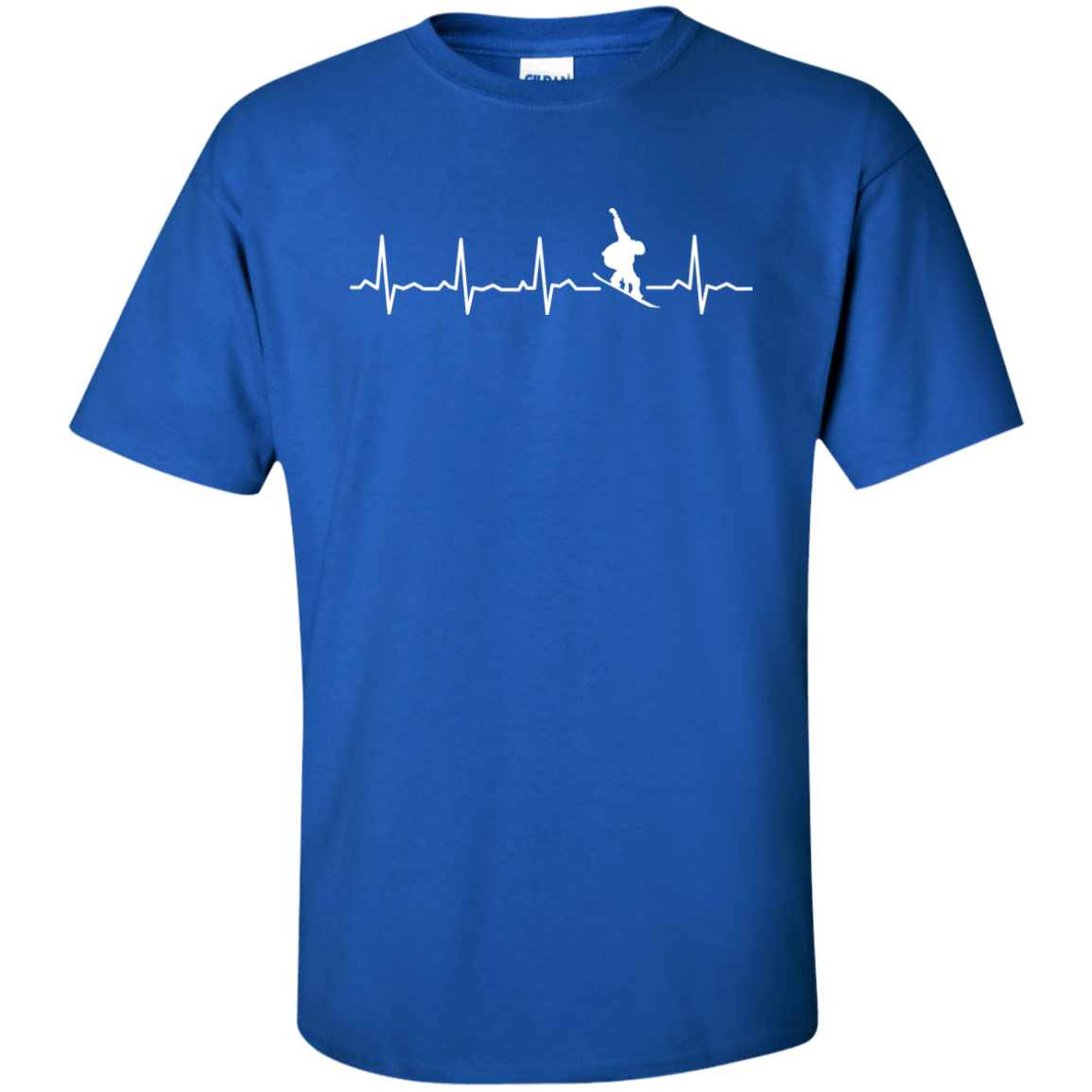 Snowboard Heartbeat Tees - Powderaddicts