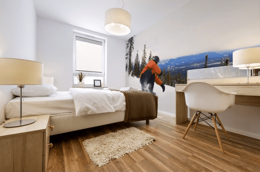 Snowboarder Crouching Down Low - Powderaddicts