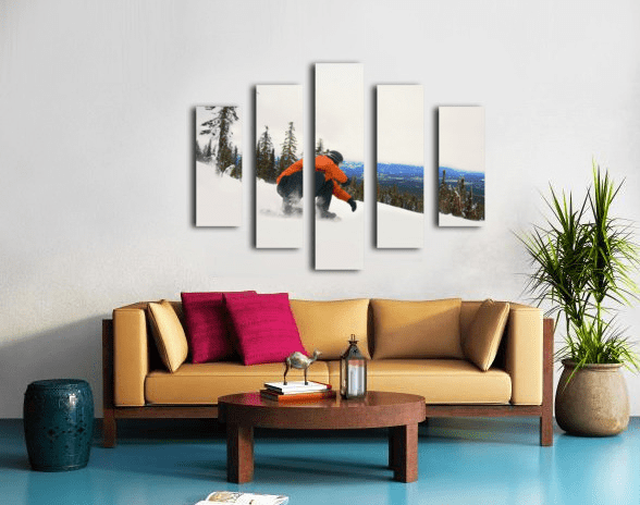 Snowboarder Crouching Down Low - Powderaddicts