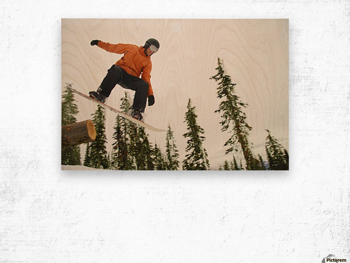 Snowboarder In Mid Air - Powderaddicts