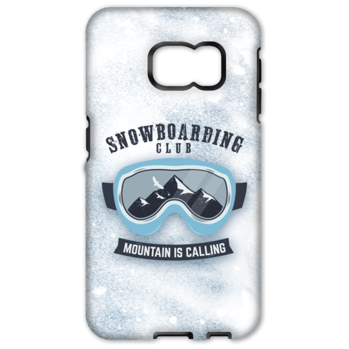 Snowboarding Club Mountain Is Calling Phone Cases - Powderaddicts