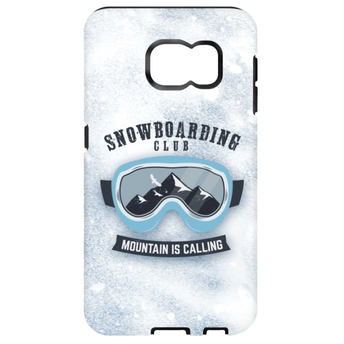 Snowboarding Club Mountain Is Calling Phone Cases - Powderaddicts