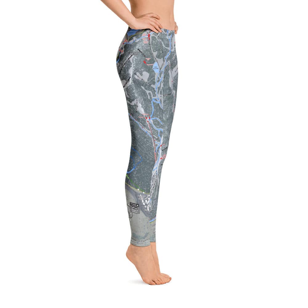 Solitude, Utah Ski Trail Map Women's Base Layer Bottom - Powderaddicts