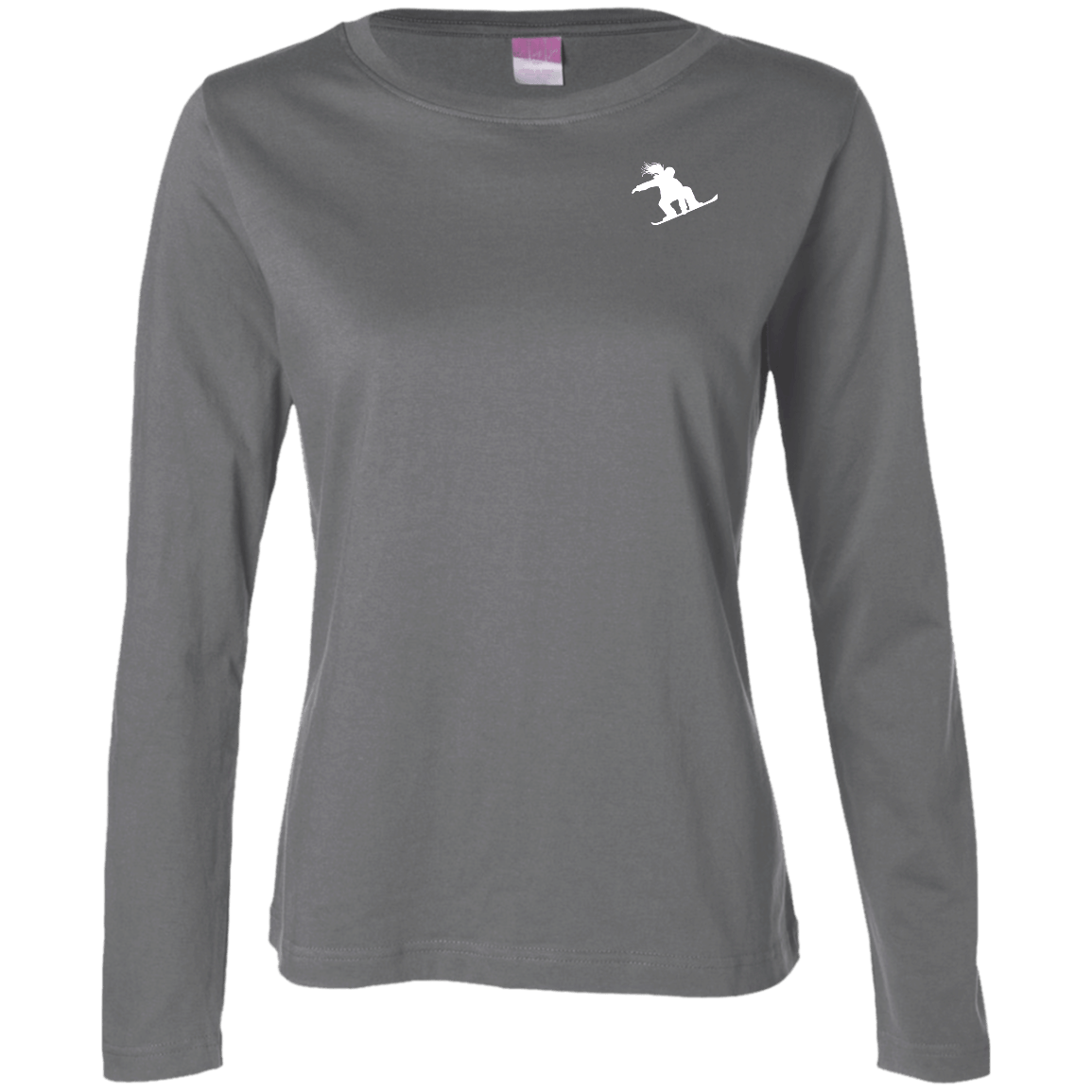 Some Girls Play With Dolls Real Girls Go Snowboarding Long Sleeves - Powderaddicts