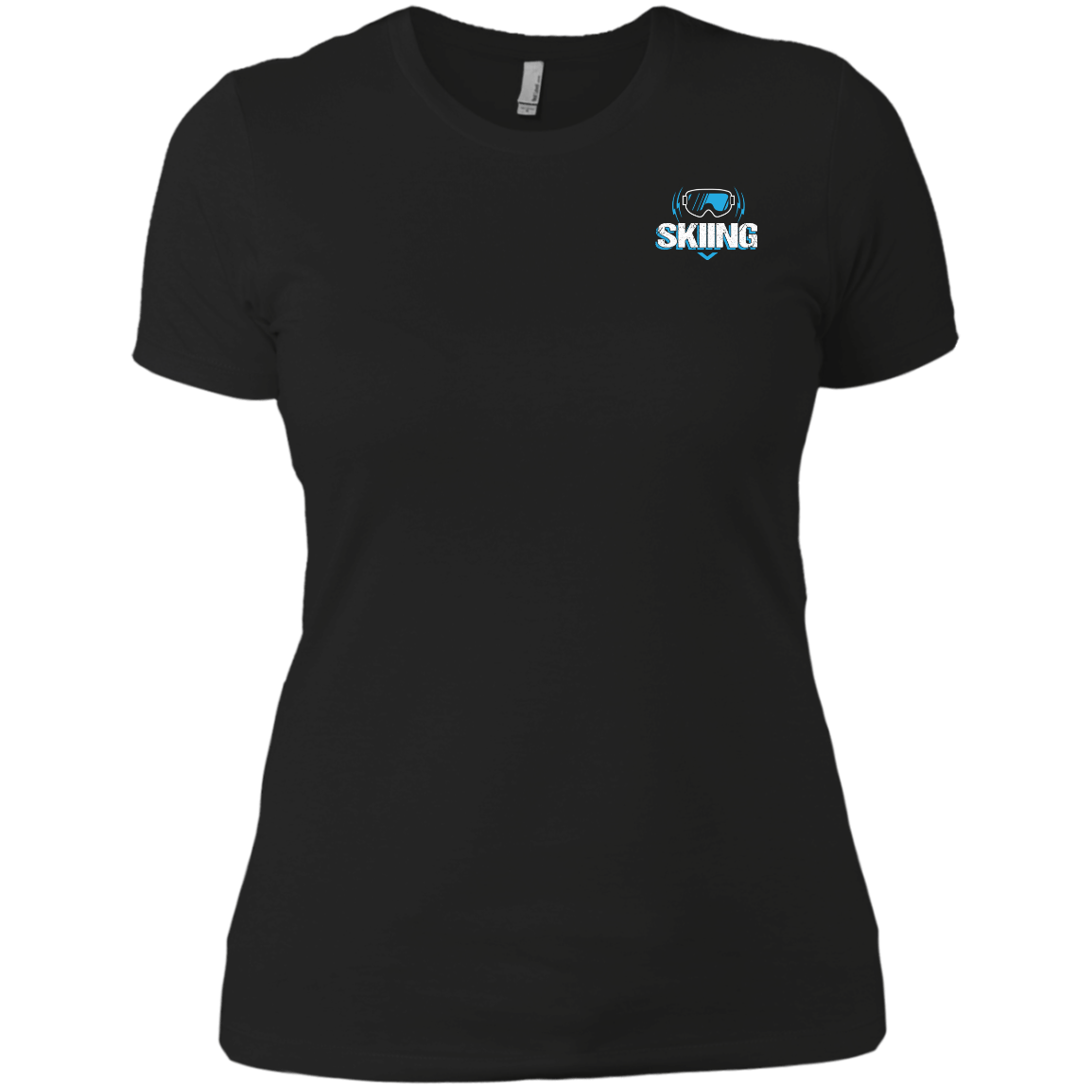 Sometimes The Only Way To Stay Sane Is To Go Skiing Ladies Tees - Powderaddicts