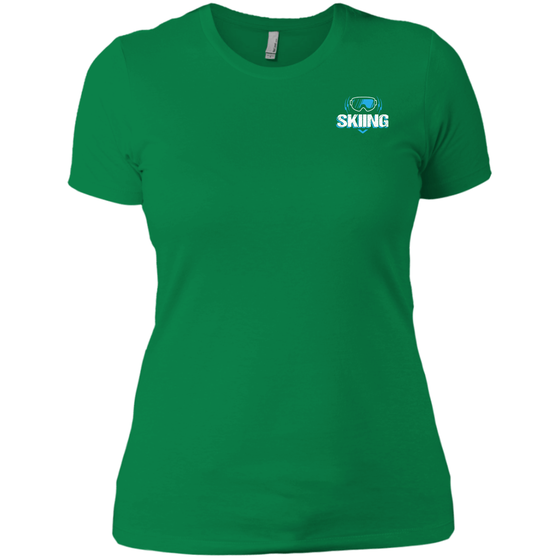 Sometimes The Only Way To Stay Sane Is To Go Skiing Ladies Tees - Powderaddicts