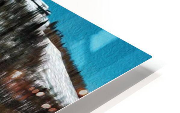 Steamboat Springs Ski resort oil painting - Powderaddicts