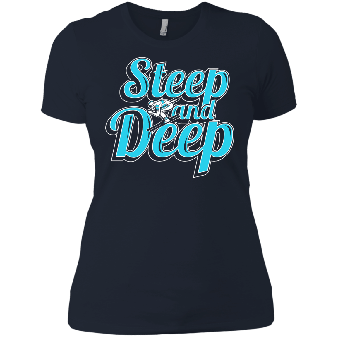 Steep And Deep Ladies Tees - Powderaddicts