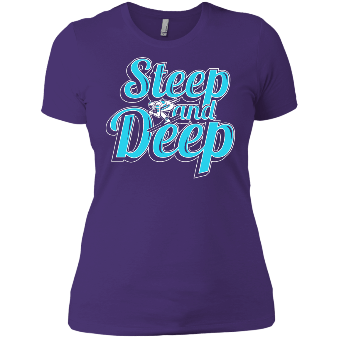 Steep And Deep Ladies Tees - Powderaddicts
