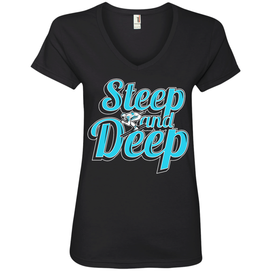 Steep And Deep Ladies Tees - Powderaddicts