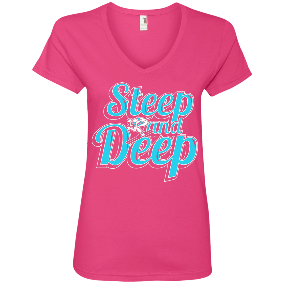 Steep And Deep Ladies Tees - Powderaddicts