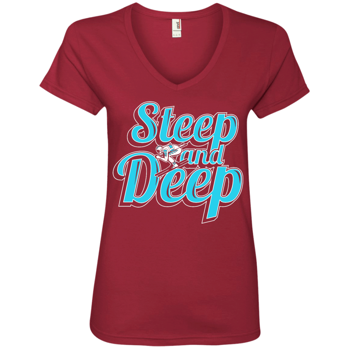 Steep And Deep Ladies Tees - Powderaddicts