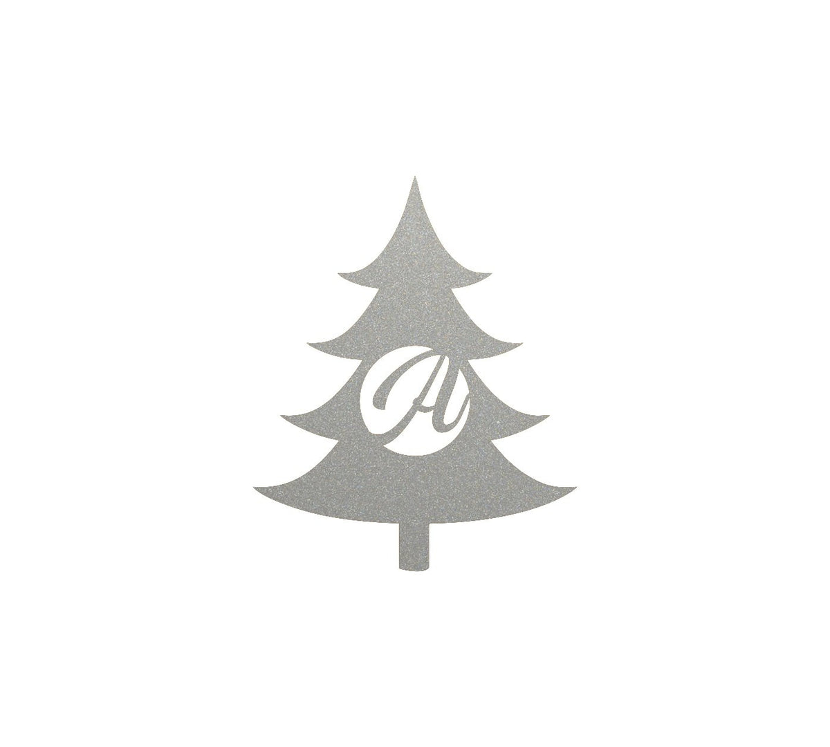 Christmas Tree Initial - Powderaddicts