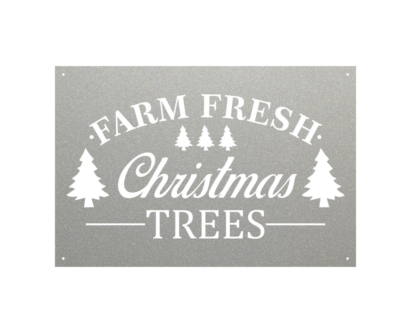 Fresh Christmas Trees Sign - Powderaddicts