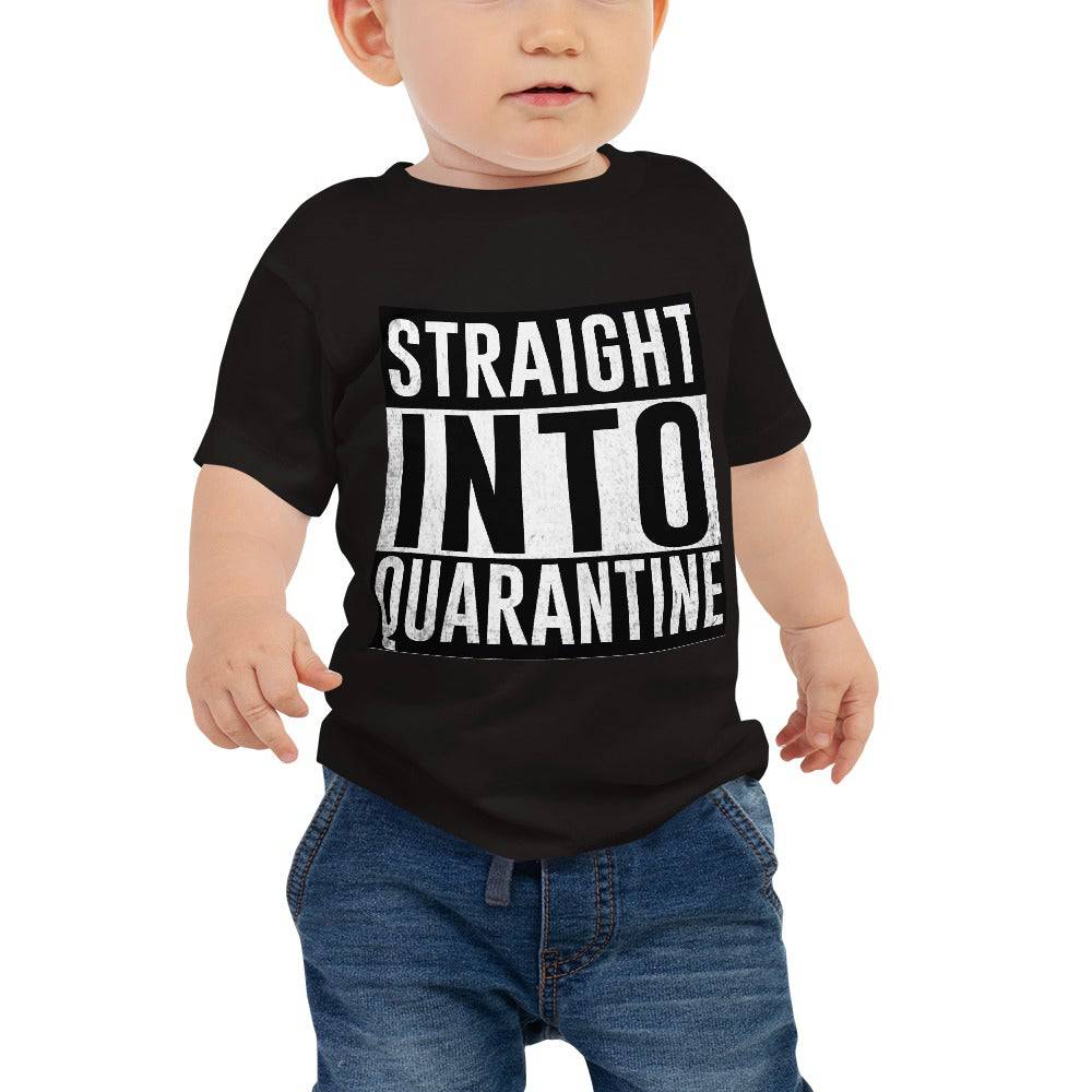 Straight Into Quarantine Baby Jersey Short Sleeve Tee - Powderaddicts